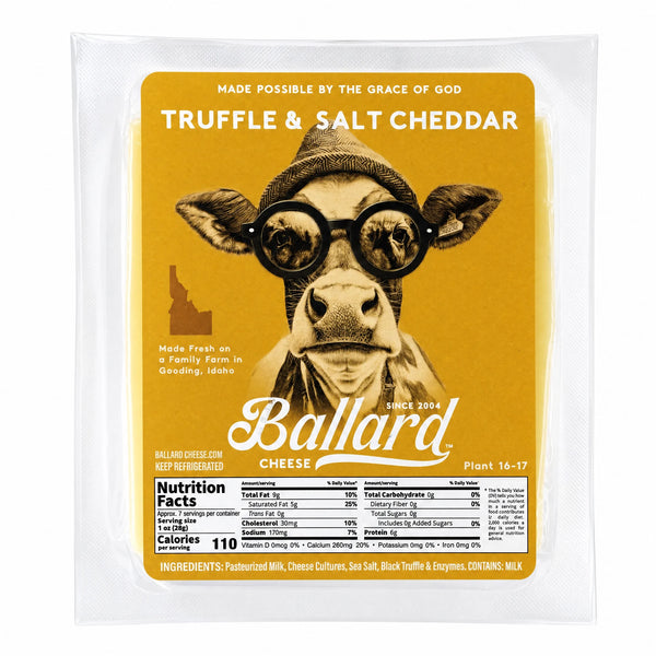 Ballard Truffle Salt Cheddar Cheese