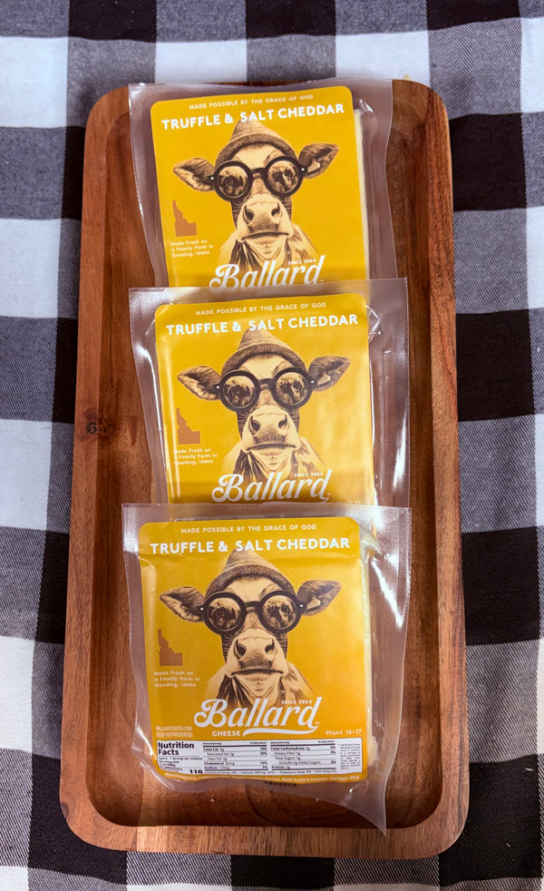 Ballard Truffle Salt Cheddar Cheese